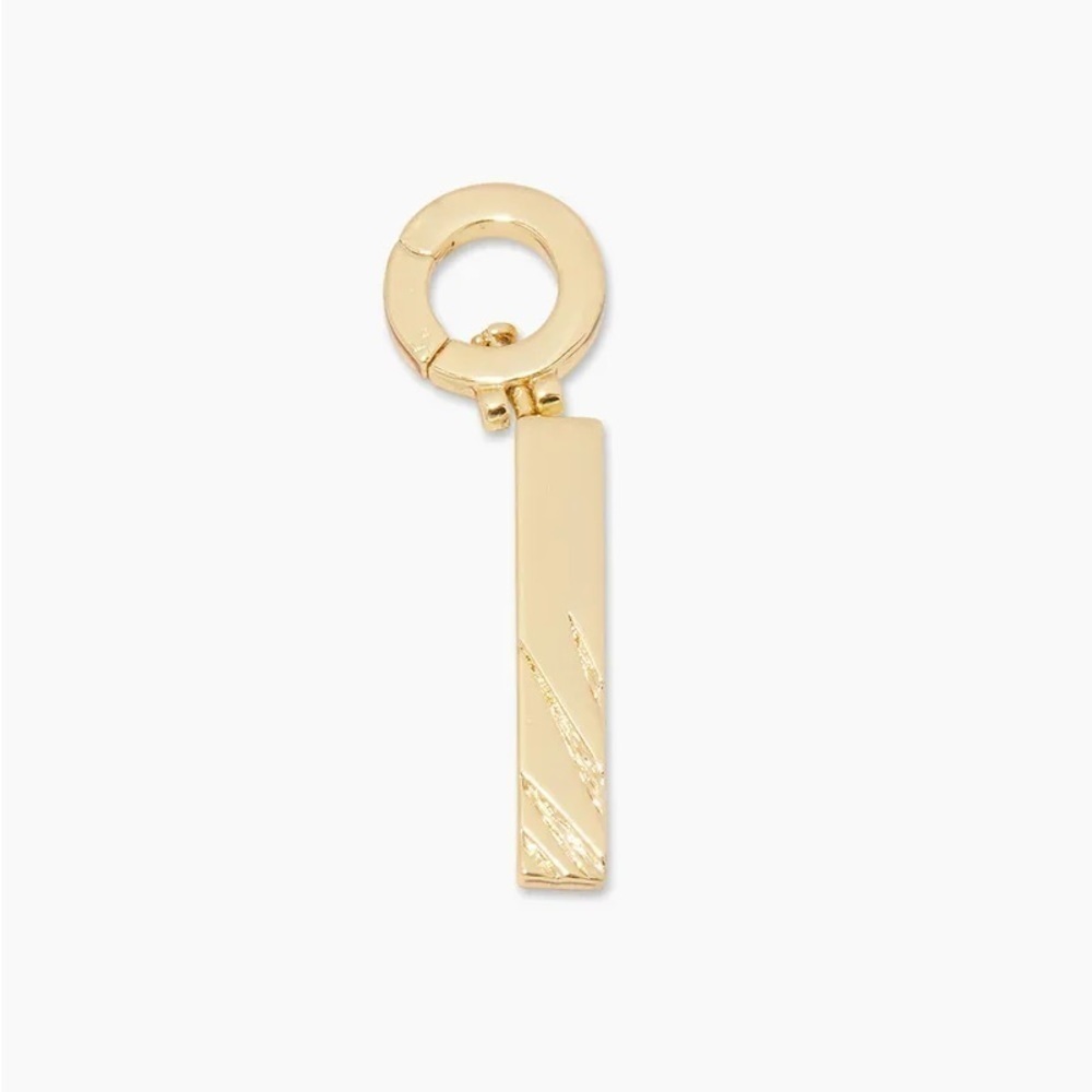 Gorjana‎ New Parker Initial I Charm 18k Gold Plated Brass